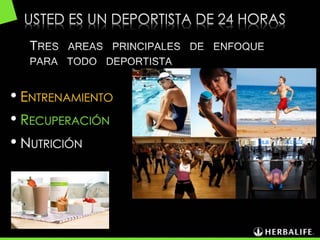 • ENTRENAMIENTO
• RECUPERACIÓN
• NUTRICIÓN
 
