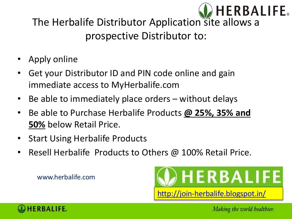 Herbalife marketting plan
