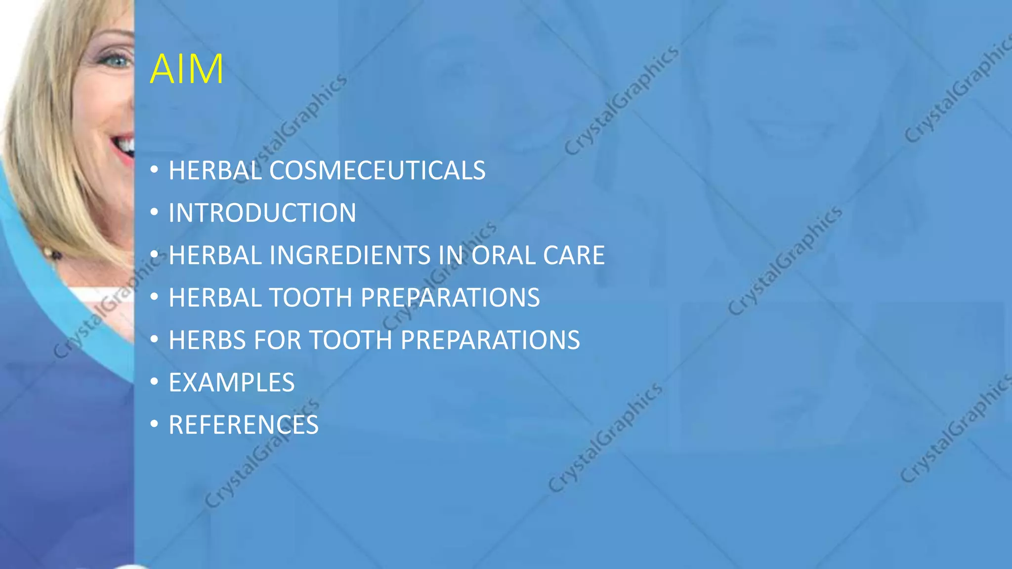 Herbal ingredients in oral care | PPTX