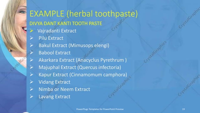 Herbal ingredients in oral care | PPTX