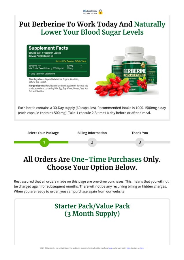 View of INSULIN HERB BERBERINE FOR DIABETES | PDF