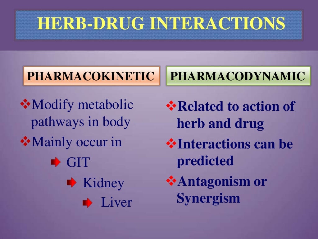 Herb drug interaction ppt by rupesh kumar