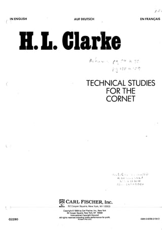 Herbert L. Clarke  - Technical Studies For The Cornet.pdf