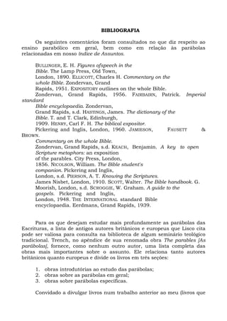 Herbert lockyer   todas as parábolas da bíblia