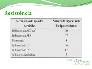 Resistência
Fonte: Vidal, 1997
 