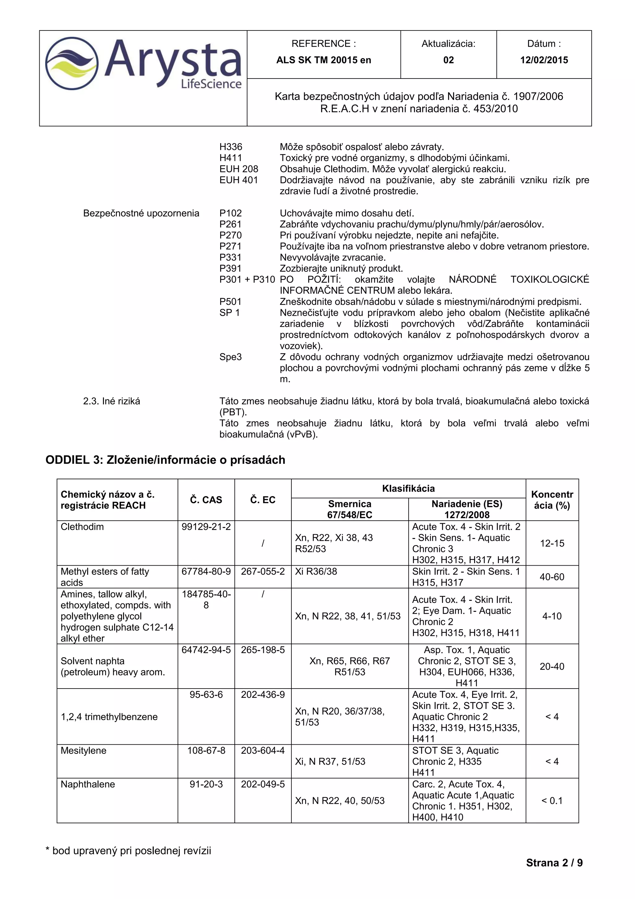 Herbicide centurion plus msds | PDF