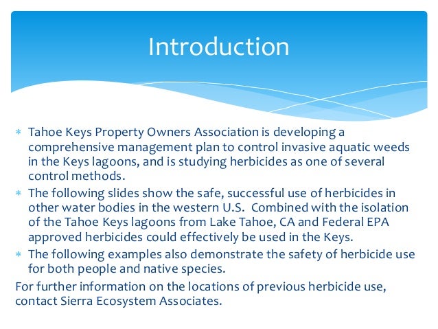 aquatic herbicides