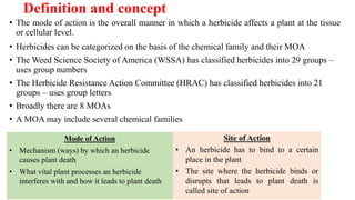 Comprehensive Overview of Herbicides: History, Classification, and Mode ...