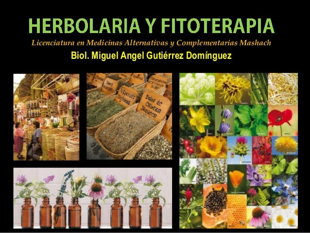 Herbolaria Y Fitoterapia Magd 2015