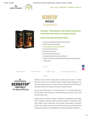 herbotop product description