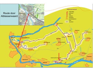 Route door
Alblasserwaard
 