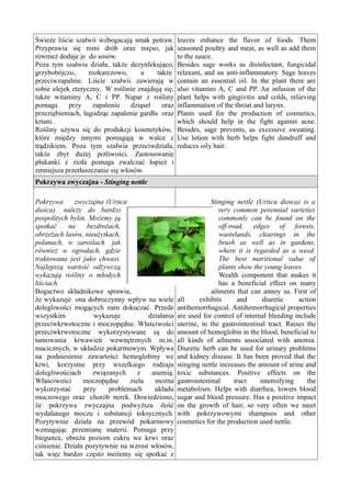 Herbs and aromatic plants
