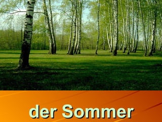 der Sommerder Sommer
 