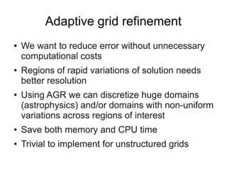 Grid generation and adaptive refinement | PDF