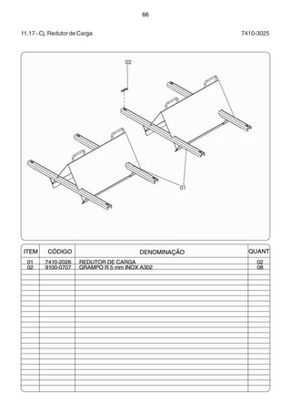 66 
11.17 - Cj. Redutor de Carga 7410-3025 
 