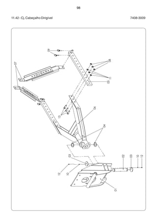 98 
11.42 - Cj. Cabeçalho Dirigível 7408-3009 
 