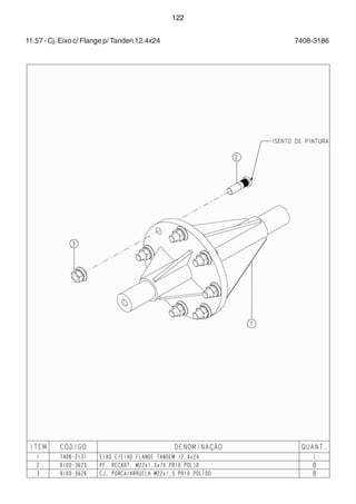 122 
11.57 - Cj. Eixo c/ Flange p/ Tanden 12.4x24 7408-3186 
 