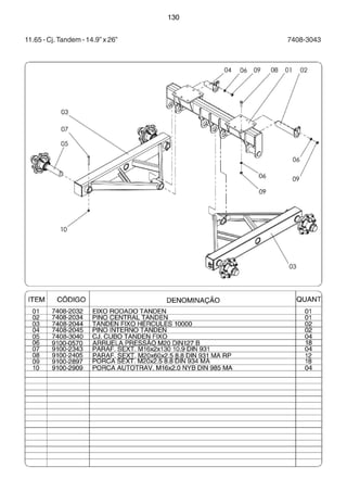 130 
11.65 - Cj. Tandem - 14.9” x 26” 7408-3043 
 