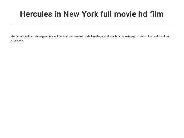 new york full movie