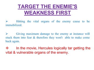 Hercules Lessons- Leadership & Management | PPTX