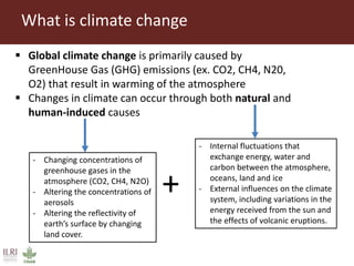 Climate change and herd management adaptation strategies
