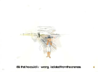 89. that he could  be  wrong,  isolated from the oneness.   