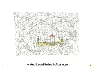 v. And the well in front of our nose  