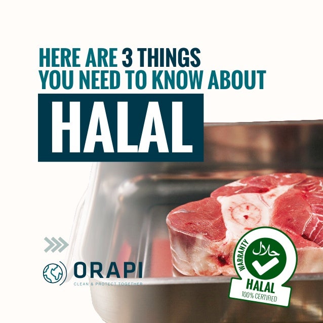 HALAL
HERE ARE 3 THINGS
YOU NEED TO KNOW ABOUT
100% CERTIFIED
W
A
R
R
A
N
T
Y
HALAL
HALAL
 