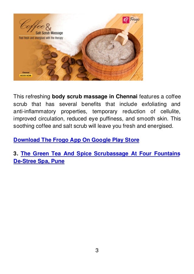 Here Are Some Must Try Body Scrub Massages In India