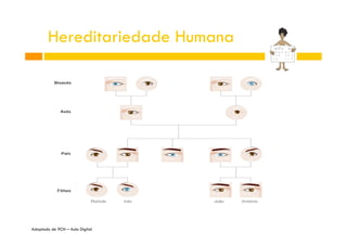 Hereditariedade Humana

Adaptado de 9CN – Aula Digital

 