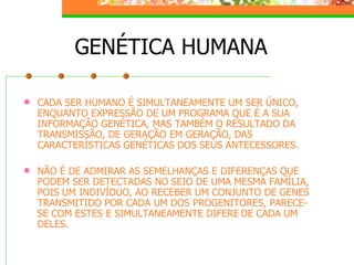 Hereditariedade 2007