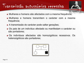 Transmissão da polidactiliaIL 2009