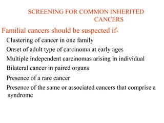Hereditary cancer | PPT