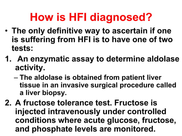 Fructose Intolerance Rash Hereditary fructose intolerance (hfi) | PDF | Digestive Disorders ...