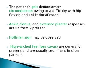   3 types of X-linked HSP.