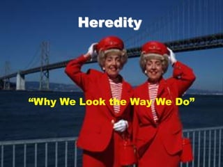 Heredity
“Why We Look the Way We Do”
 