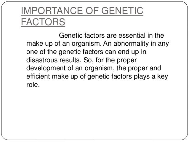 What are the differences between heredity and environmental factors?