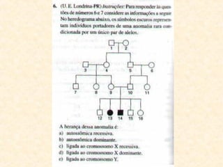 Heredogramas genetica 