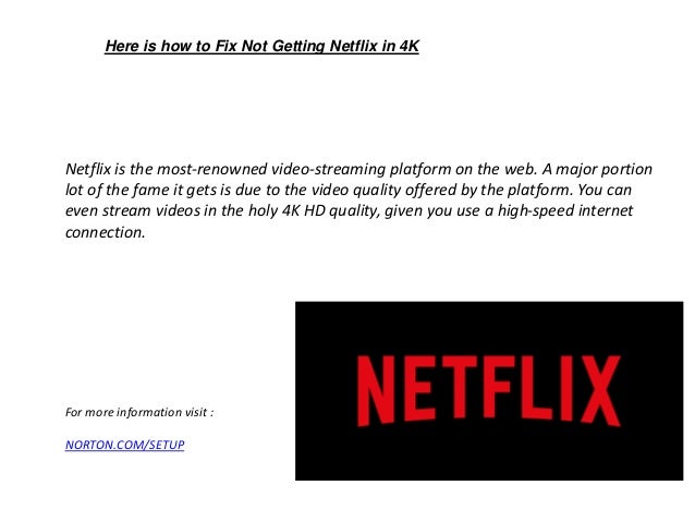 Not Getting Netflix On 4K _ How to Tell if Netflix Is Streaming in 4K ...