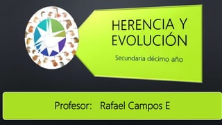 Profesor: Rafael Campos E
 