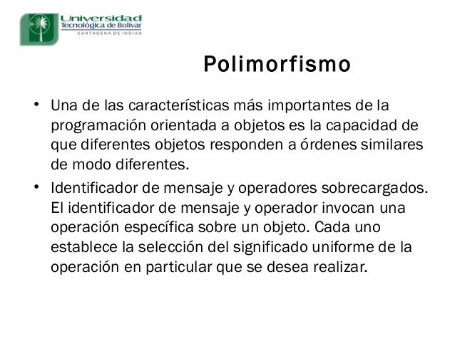 Herencia y polimorfismo