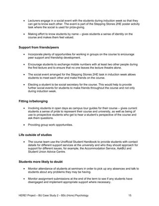 HERE! Project Case Study 2