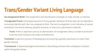 Here's the T: Trans* Students and Inclusive Practices Abroad | PDF
