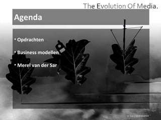 Agenda © Flickr / 12595345@N04 Opdrachten Business modellen Merel van der Sar 