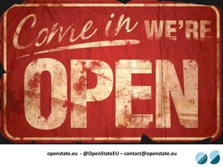 openstate.eu - @OpenStateEU – contact@openstate.eu
 