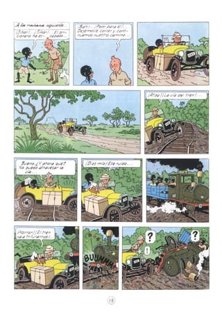 Tintin en el Congo