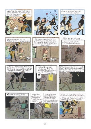 Tintin en el Congo