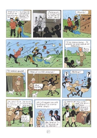 Tintin en el Congo