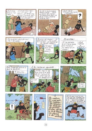 Tintin en el Congo