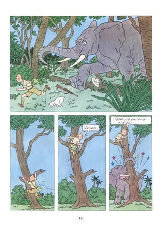 Tintin en el Congo